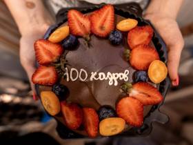 Съёмочная команда якутского фильма «Присутствие» отметила 100-й кадр