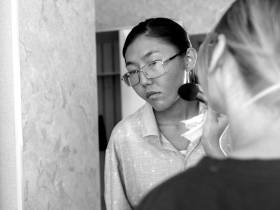 Съёмочная команда якутского фильма «Присутствие» отметила 100-й кадр