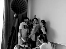 Съёмочная команда якутского фильма «Присутствие» отметила 100-й кадр