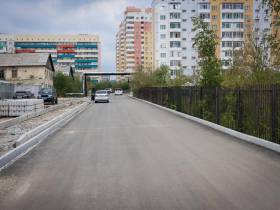 В Гагаринском округе Якутска продолжается масштабный ремонт дорог