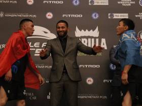 Бойцы турнира Eagles FC кубка главы Якутии встретились лицом к лицу перед поединками