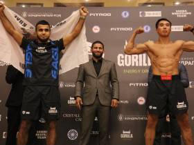 Бойцы турнира Eagles FC кубка главы Якутии встретились лицом к лицу перед поединками