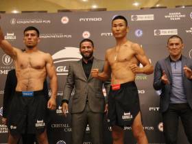 Бойцы турнира Eagles FC кубка главы Якутии встретились лицом к лицу перед поединками