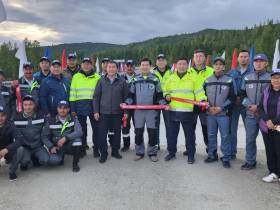 В Томпонском районе ввели мостовой переход через реку Томпорук