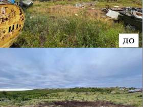 Более 35 тонн металлолома собрали в Анабарском районе по проекту «Чистая Арктика»