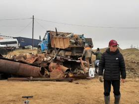 Более 35 тонн металлолома собрали в Анабарском районе по проекту «Чистая Арктика»