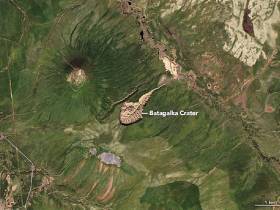 В Якутии начал таять самый большой кратер вечной мерзлоты в мире