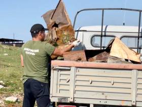 Волонтеры вывезли с берега реки Амги 48 мешков мусора во время субботника «Вода России»