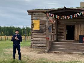 В Усть-Алданском районе открыли после реставрации дом Саввы Егорова