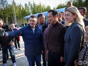 Городской парк Мирного полностью обновят на средства федерального гранта