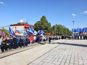 В Алдане открыли стелу «Город трудовой доблести»