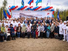 В селе Намцы началось строительство лечебного корпуса районной больницы