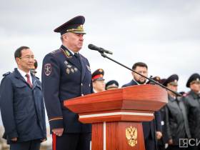 В Якутске отметили 100 лет патрульно-постовой службы полиции