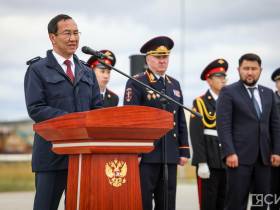 В Якутске отметили 100 лет патрульно-постовой службы полиции