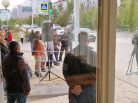 Теплые павильоны открыли на двух остановках Якутска