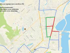 Движение автобусов изменится в День города в Якутске