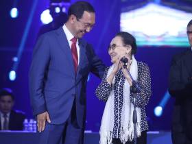 Супруге тренера Дмитрия Коркина вручили госпремию за вклад в развитие физкультуры и спорта