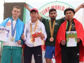 Министр спорта РФ Олег Матыцин посетил чемпионат мира по мас-рестлингу в Узбекистане