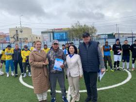 В Якутии национальные объединения сыграли в футбол