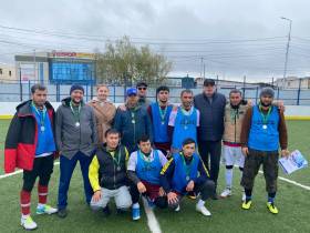 В Якутии национальные объединения сыграли в футбол