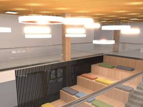 Коворкинг-зоны и цвета по временам года: какой будет вторая самая большая школа в Якутии