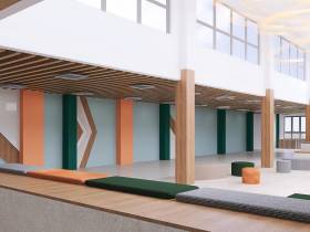 Коворкинг-зоны и цвета по временам года: какой будет вторая самая большая школа в Якутии