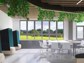 Коворкинг-зоны и цвета по временам года: какой будет вторая самая большая школа в Якутии