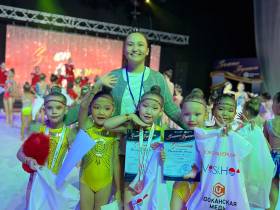 Гимнастки Хангаласского района стали призерами на всероссийских соревнованиях «Золото Удокана»