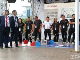 ВЭФ-2023: Айсен Николаев и Олег Матыцин обсудили вопросы организации и проведения игр «Дети Азии»