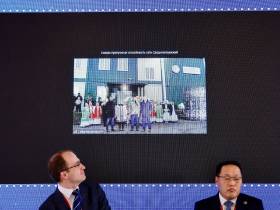 ВЭФ-2023: новый торгово-логистический центр открыли в Среднеколымском районе Якутии