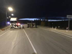 Женщина и маленький ребенок госпитализированы после ДТП в Алданском районе