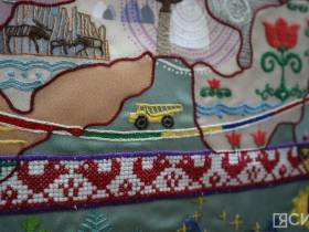 В Якутске открылась выставка вышитых карт и гербов