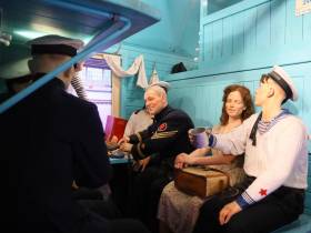 В Якутию впервые прибыл передвижной музей с эффектом погружения «Поезд Победы»