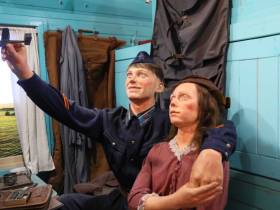 В Якутию впервые прибыл передвижной музей с эффектом погружения «Поезд Победы»