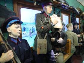 В Якутию впервые прибыл передвижной музей с эффектом погружения «Поезд Победы»