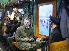 В Якутию впервые прибыл передвижной музей с эффектом погружения «Поезд Победы»