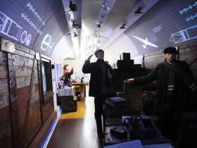 В Якутию впервые прибыл передвижной музей с эффектом погружения «Поезд Победы»