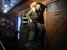 В Якутию впервые прибыл передвижной музей с эффектом погружения «Поезд Победы»