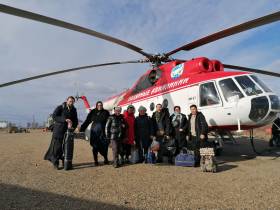 «Арктический десант» Якутской епархии посетил Нижнеколымский район