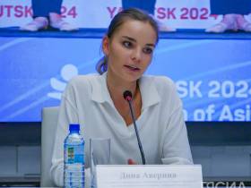 Чемпионки художественной гимнастики сестры Аверины ответили на вопросы юных якутян