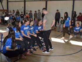 21 команда словацких школьников сразилась в мас-рестлинге