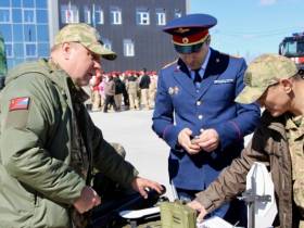 Сотрудники следственного управления  приняли участие в военно-патриотическом фестивале, организованном кадетской школой  