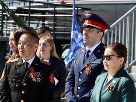 Сотрудники следственного управления  приняли участие в военно-патриотическом фестивале, организованном кадетской школой  