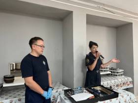 Следователи провели профориентационное занятие с воспитанниками летнего лагеря «Арктика и Космос»