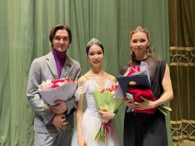 Студенка Якутской балетной школы выступила в Большом театре