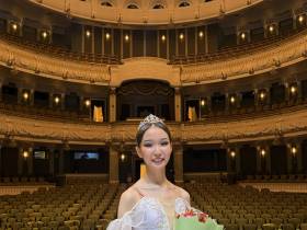 Студенка Якутской балетной школы выступила в Большом театре