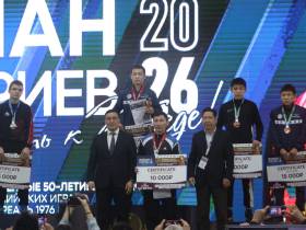 Четыре борца из Якутии завоевали золотые медали турнира Романа Дмитриева