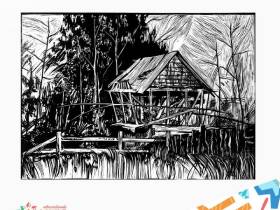 Победитель конкурса фестиваля «Муус Устар» делает уникальные иллюстрации для детского журнала