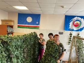 Ольга Балабкина встретилась в Мирном с волонтёрами районного штаба «Мы вместе»