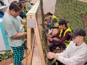 Ольга Балабкина встретилась в Мирном с волонтёрами районного штаба «Мы вместе»